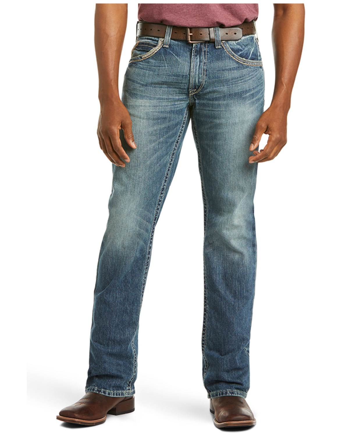 Ariat Men's M5 Low Rise Straight Leg Jeans