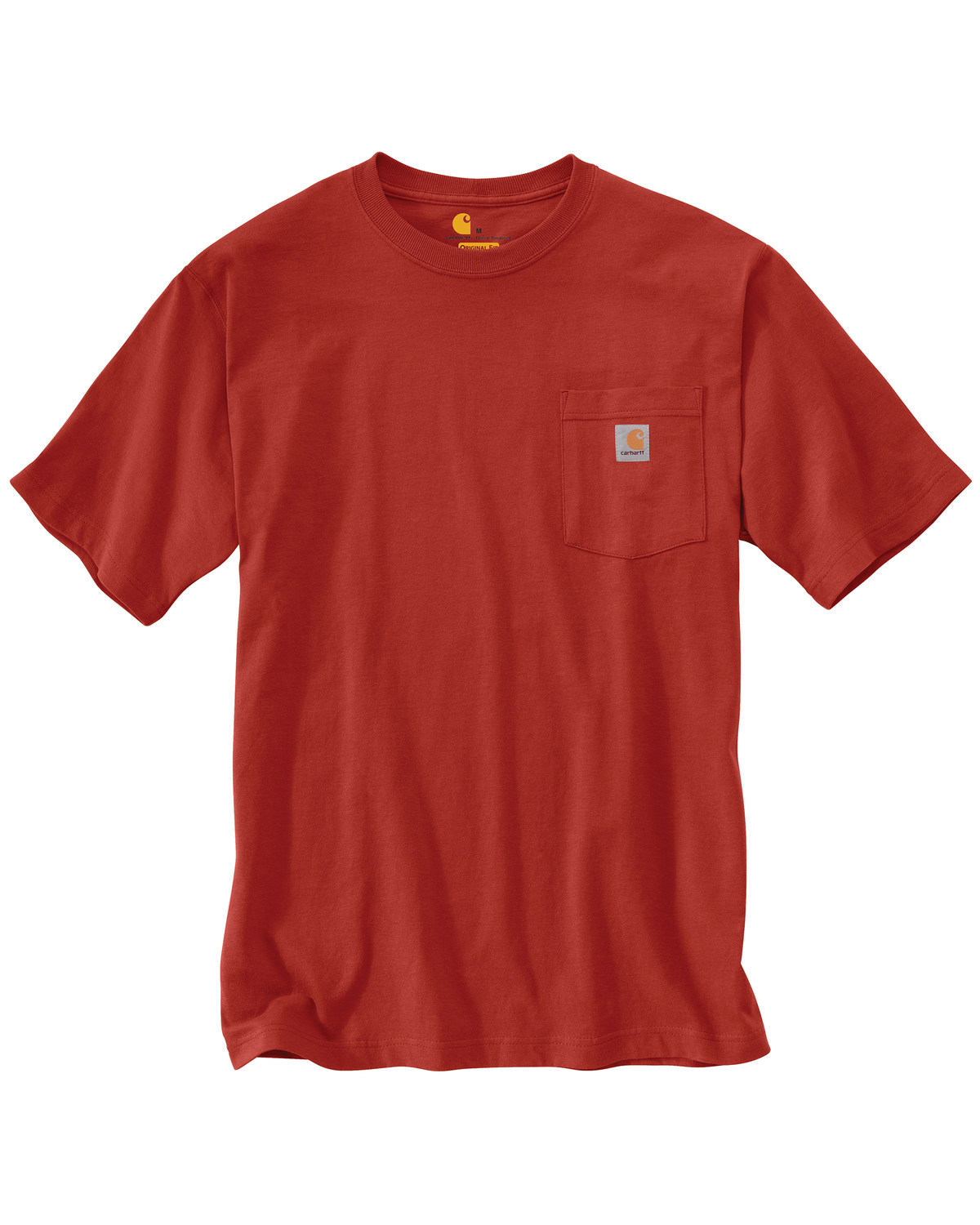 Carhartt Men's Loose Fit Heavyweight Logo Pocket Work T-Shirt - Big & Tall