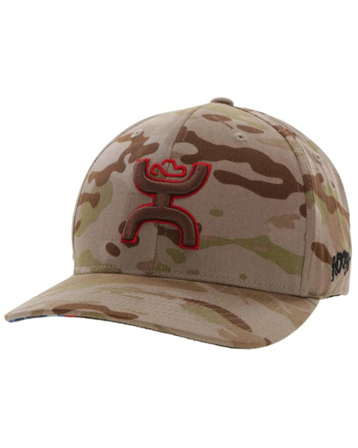 Hooey Men's Chris Kyle Camo Flexfit Trucker Cap