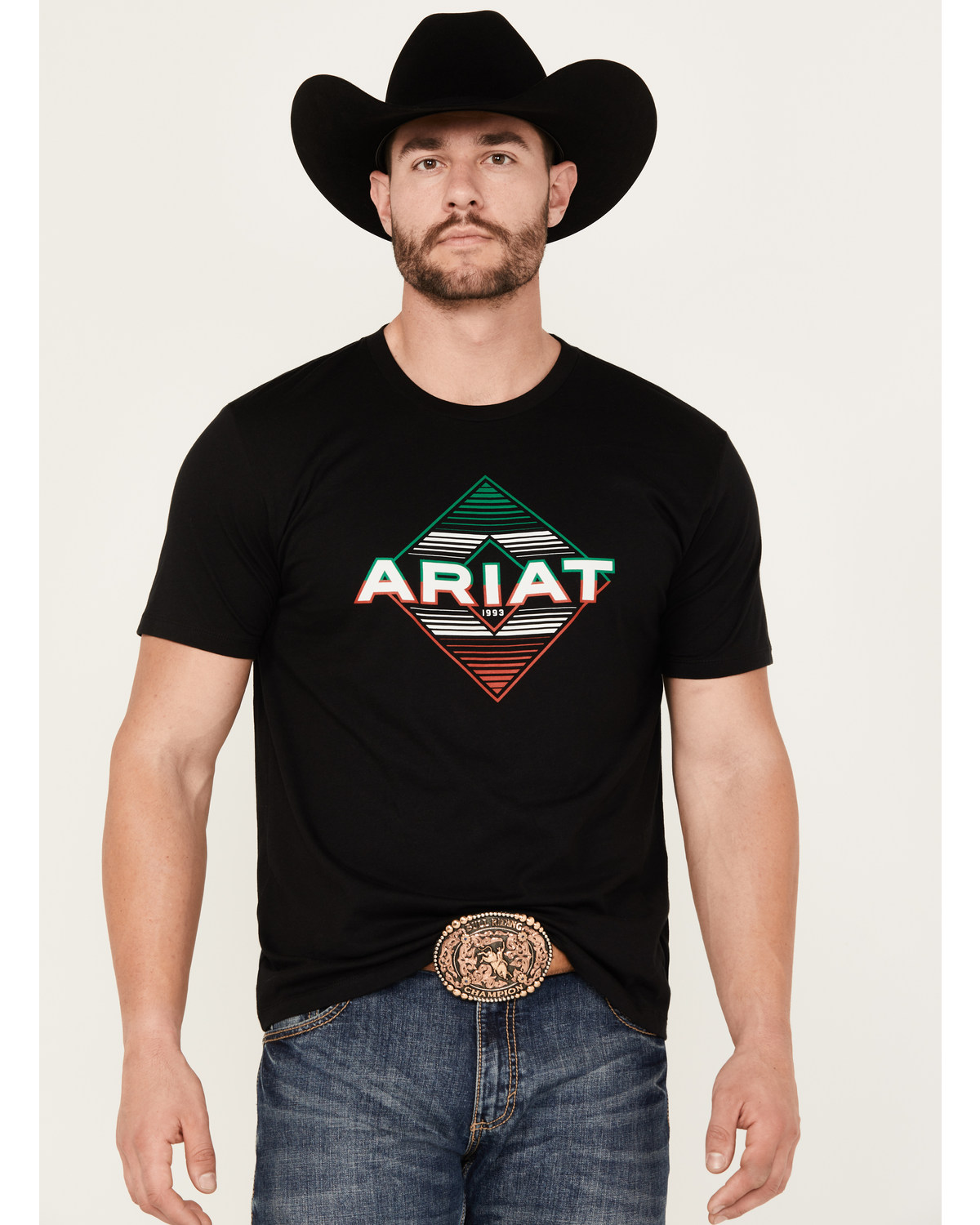 Ariat Men's Durango Diamond Logo Short Sleeve Graphic T-Shirt