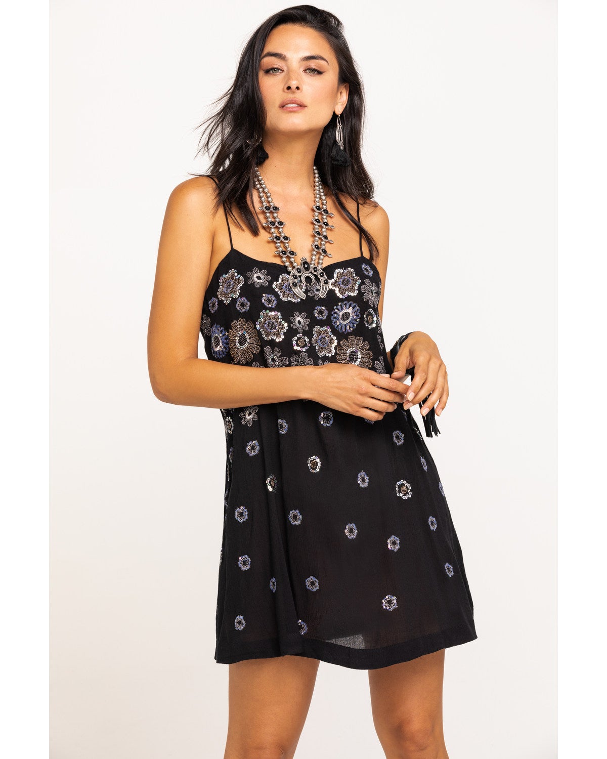 Azealia Embellished Slip Dress | Boot Barn