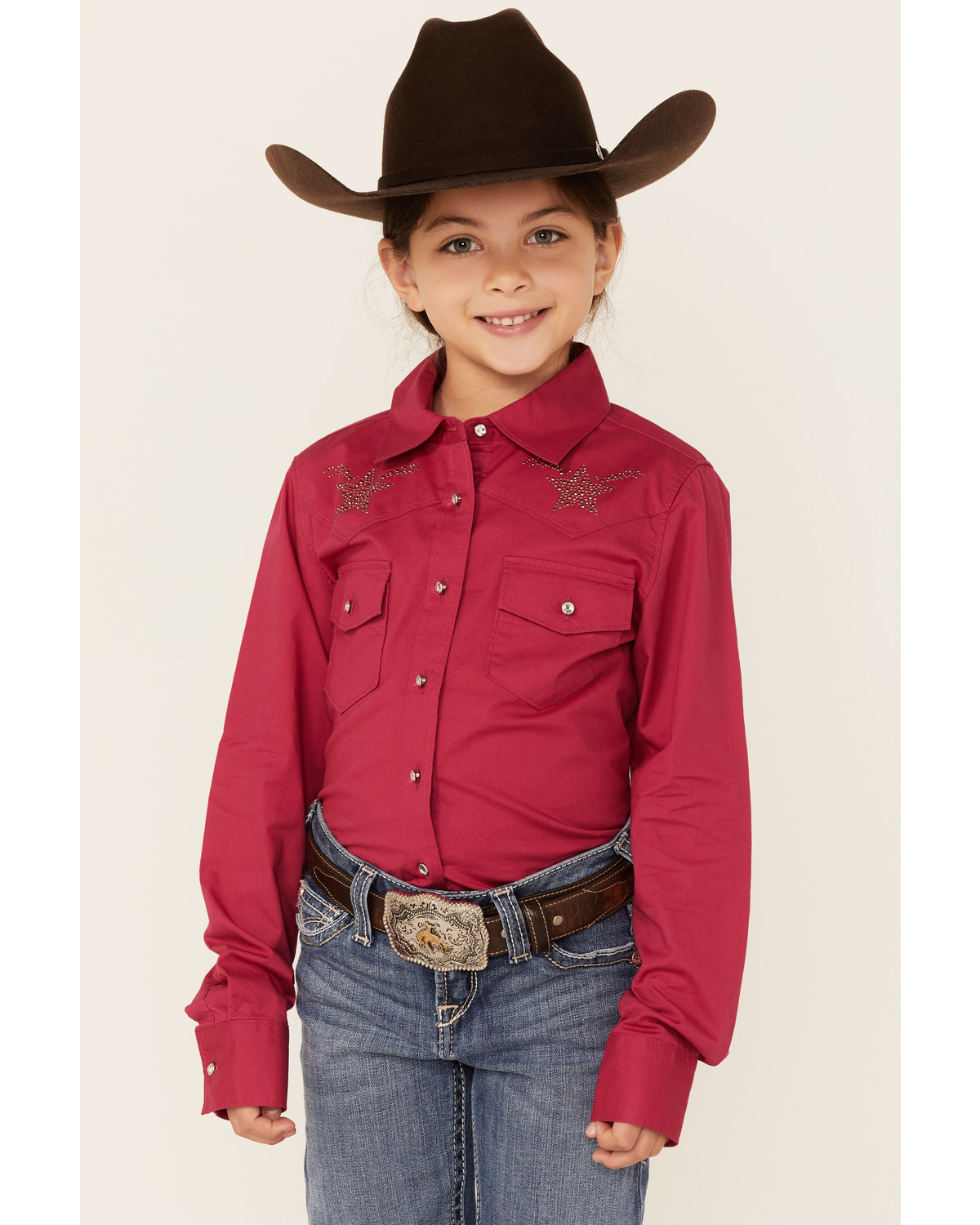 Cowboy shirts for girls clearance