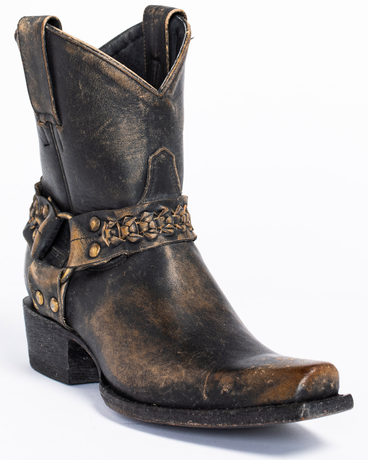 Square toe western booties clearance