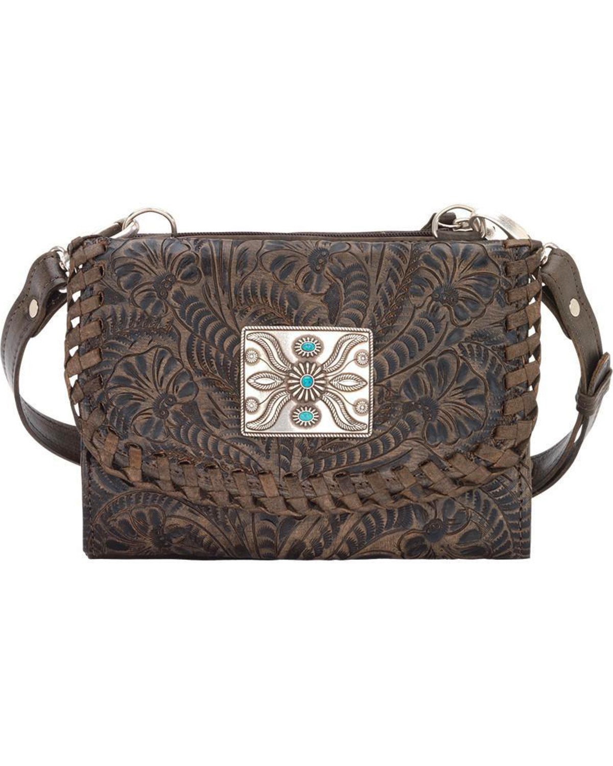American West Women's Two Step Small Crossbody Bag