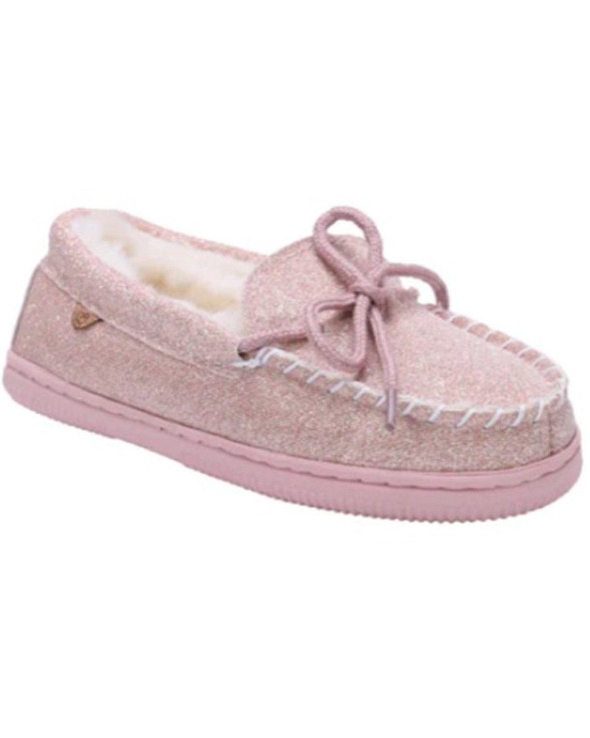 Lamo Footwear Girls' Casual Slippers - Moc Toe