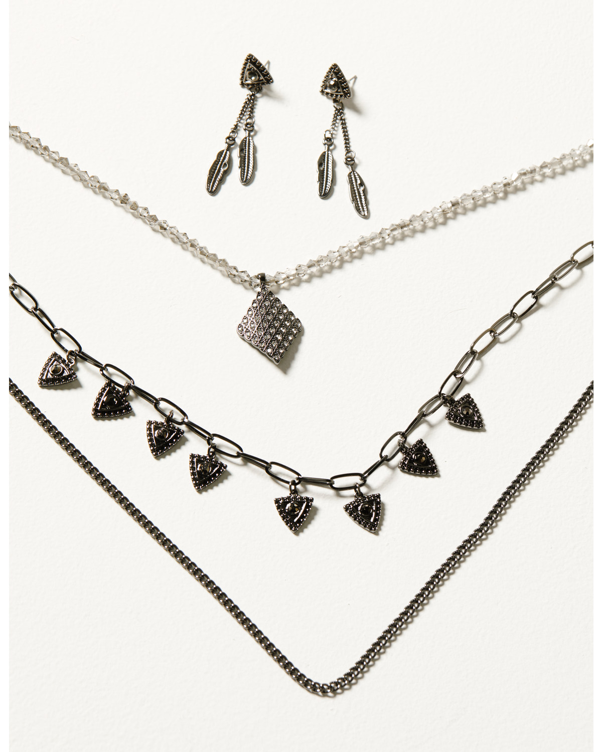 Shyanne Women's Enchanted Forest Diamond Chain Jewelry Set - 2 Piece