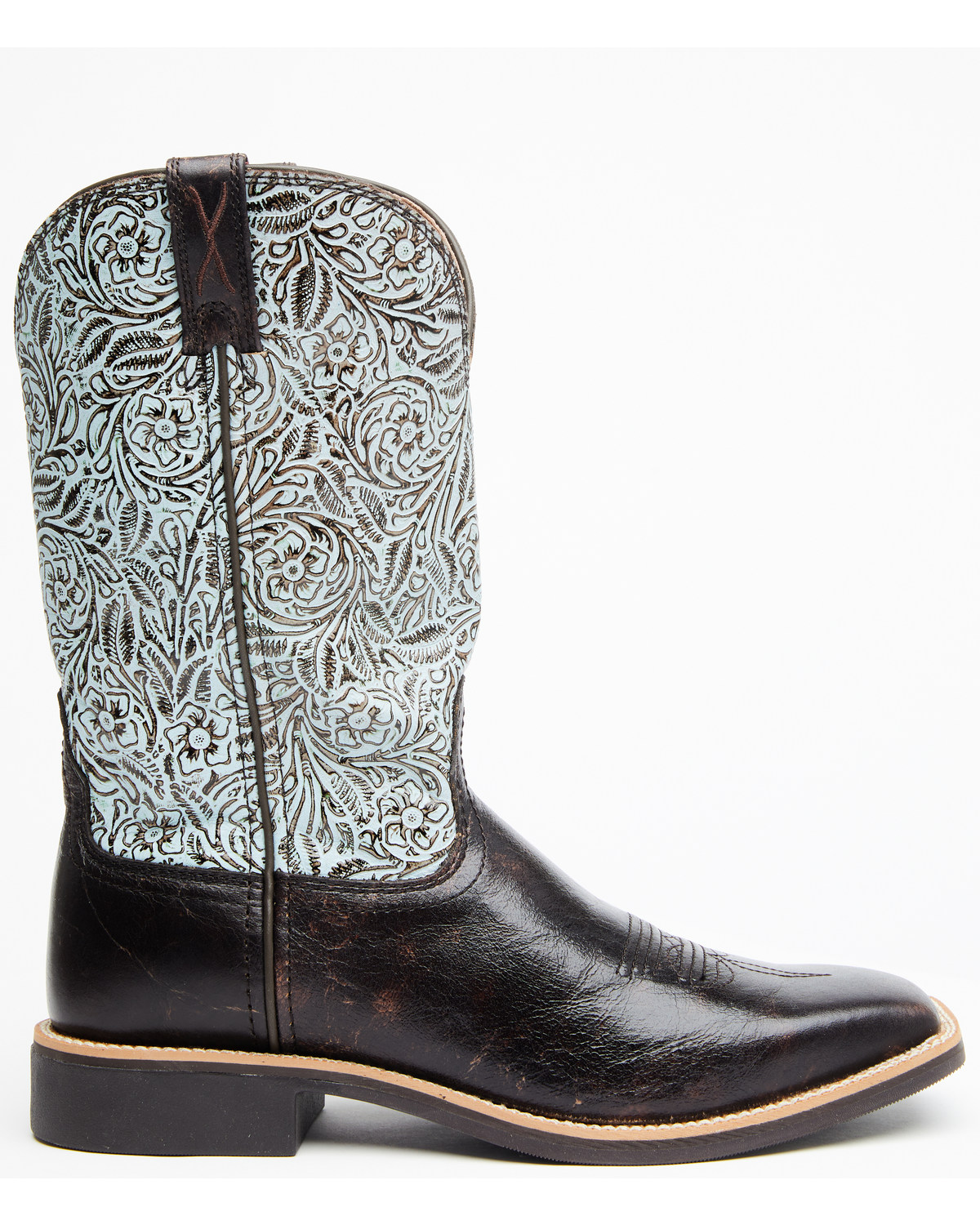 wide square toe boots women's