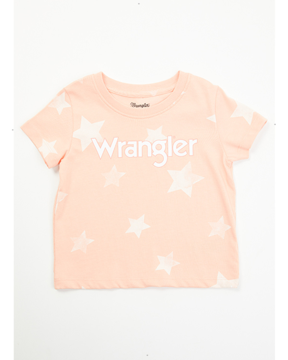 Wrangler Toddler Girls' Star Print Short Sleeve Graphic Tee