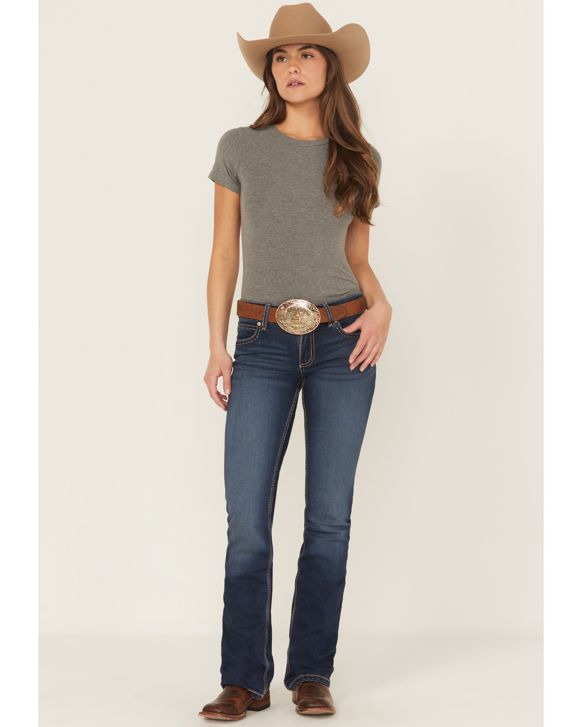 Mid-Rise Boot Cut Jeans | Boot Barn