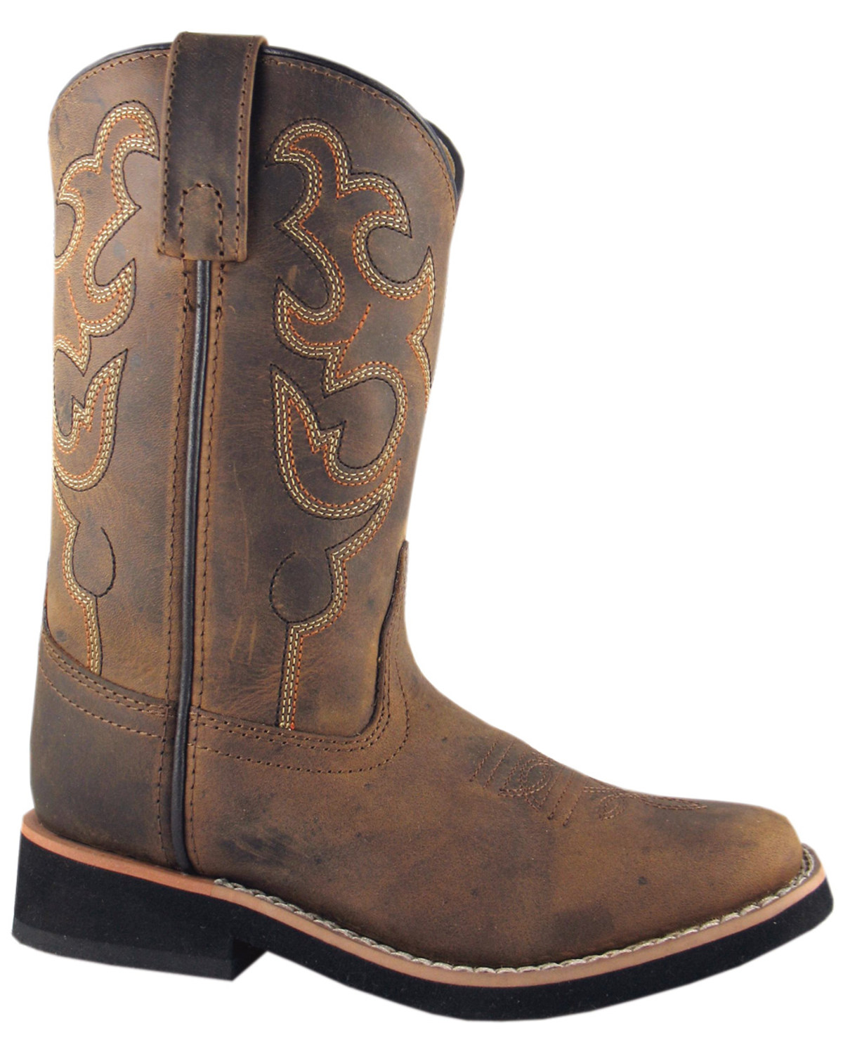 Smoky Mountain Boys' Pueblo Western Boots - Broad Square Toe