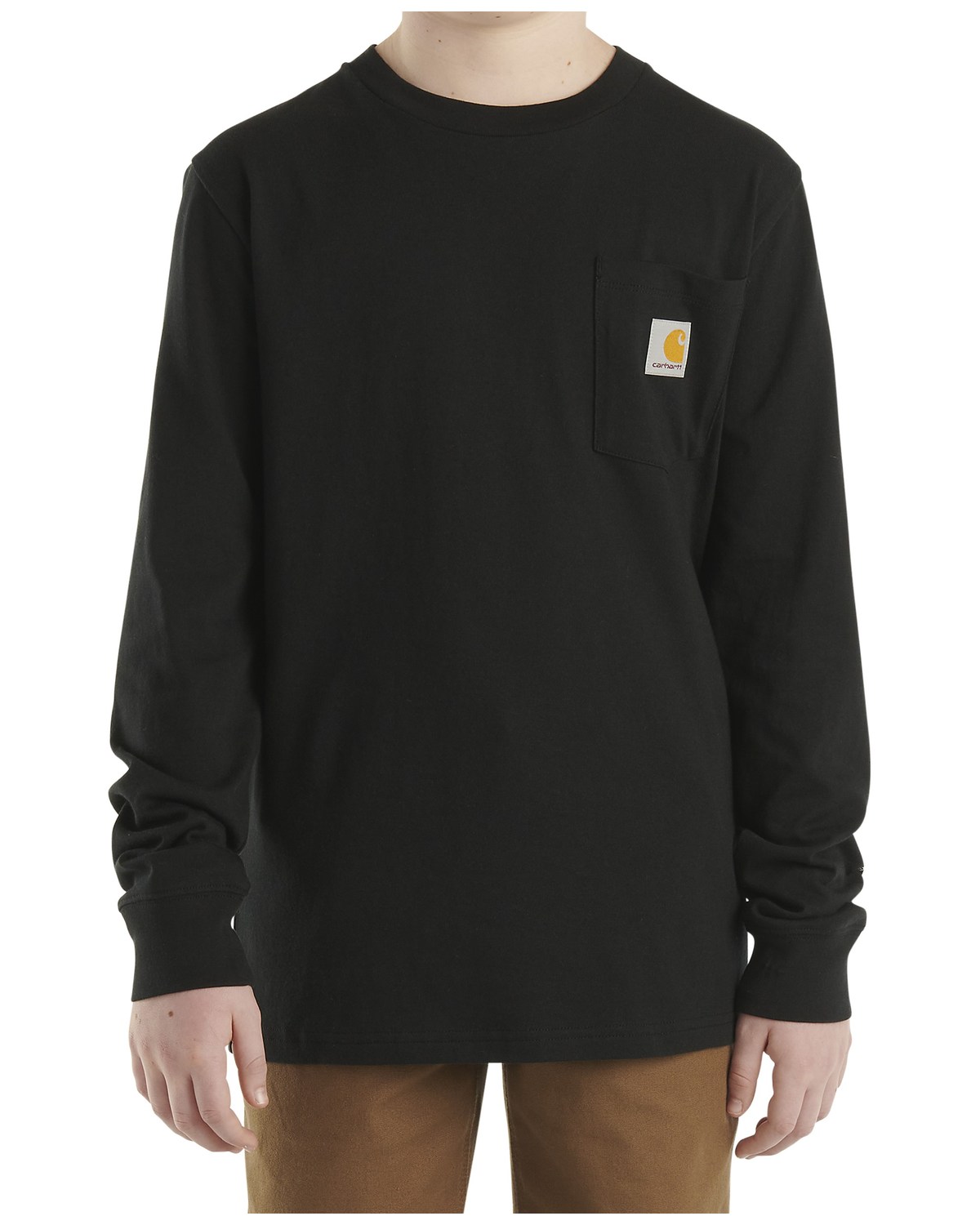 Carhartt Toddler Boys' Logo Long Sleeve Pocket T-Shirt