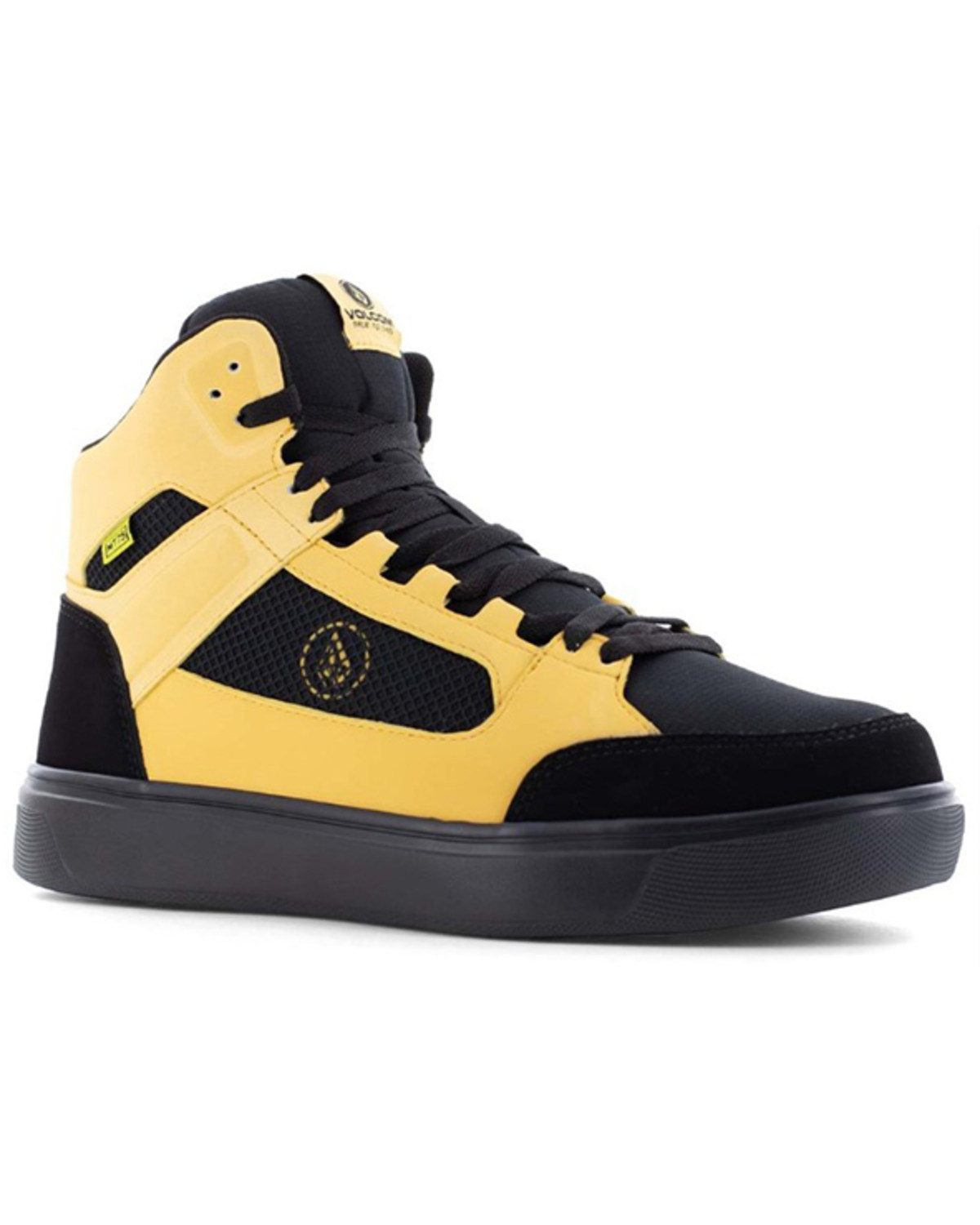 Volcom Men's Evolve Skate Inspired High Top Work Shoes - Composite Toe