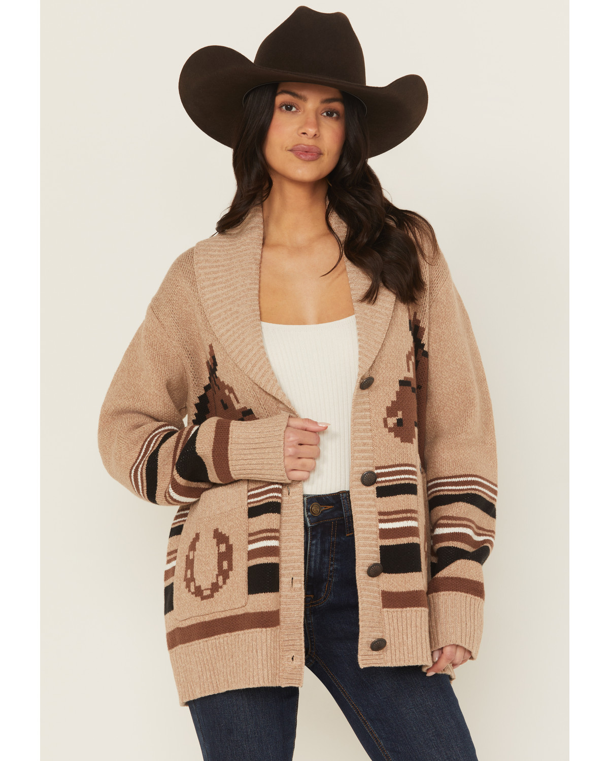 Wrangler Retro Women's Horse Cardigan