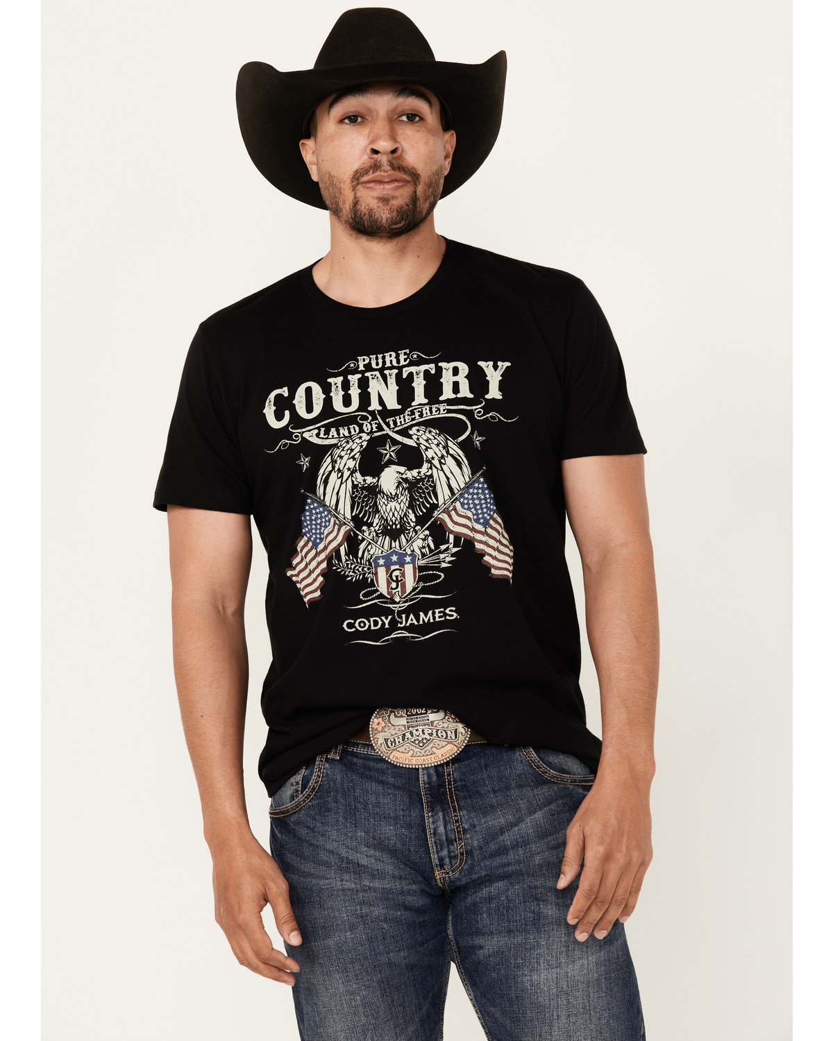 Cody James Men's Pure Country Short Sleeve Graphic T-Shirt