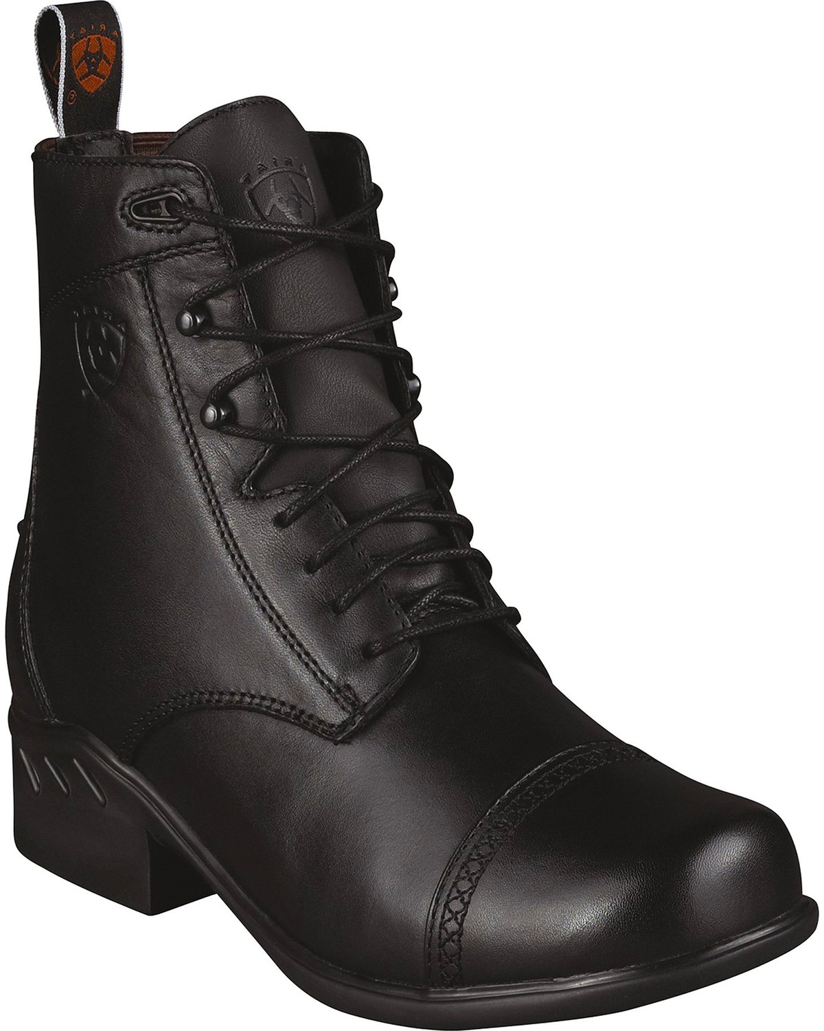 ariat square toe paddock boots