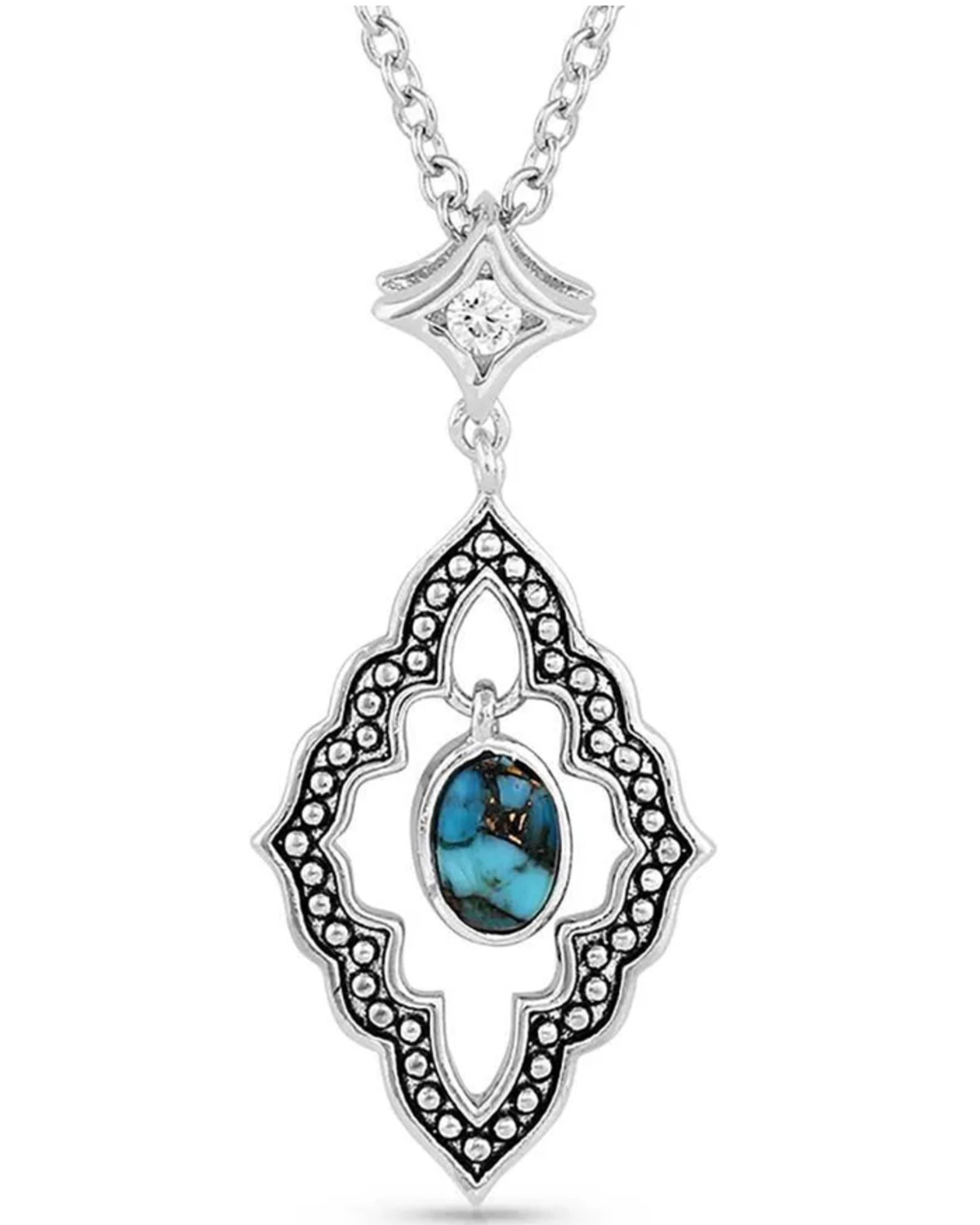 Montana Silversmiths Women's Upon A Star Turquoise Necklace