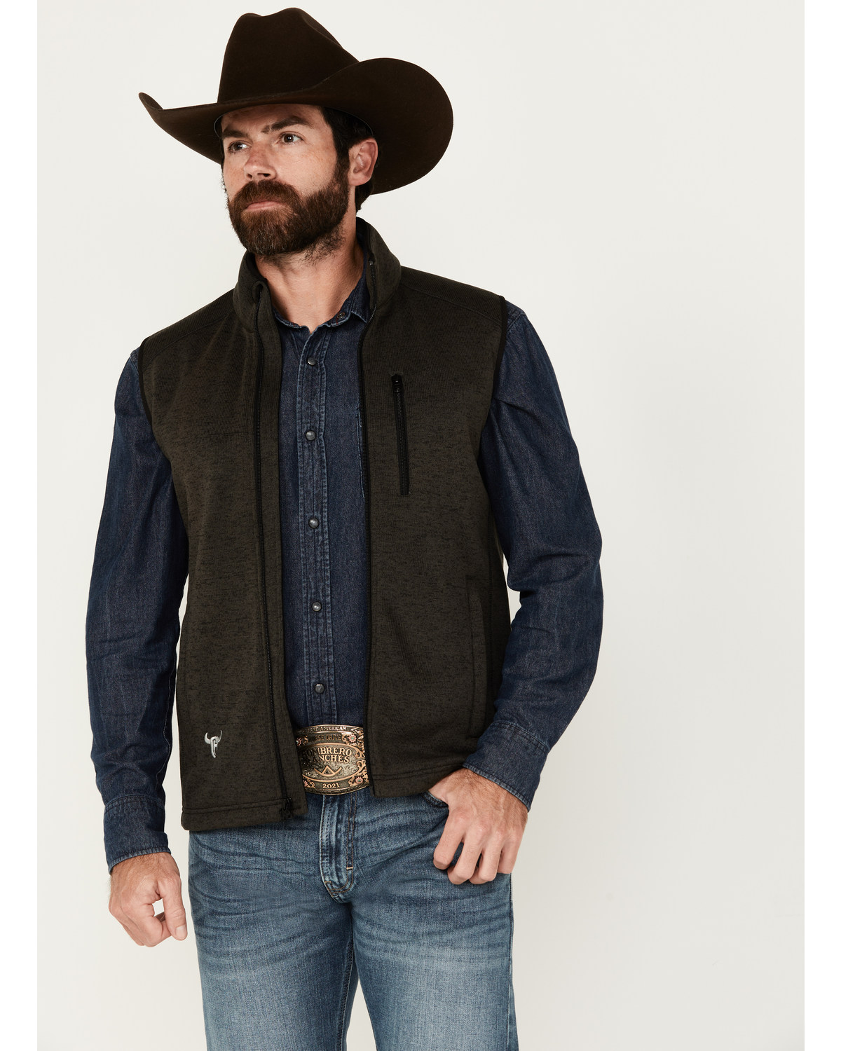 Cowboy Hardware Men's Speckle Knit Vest