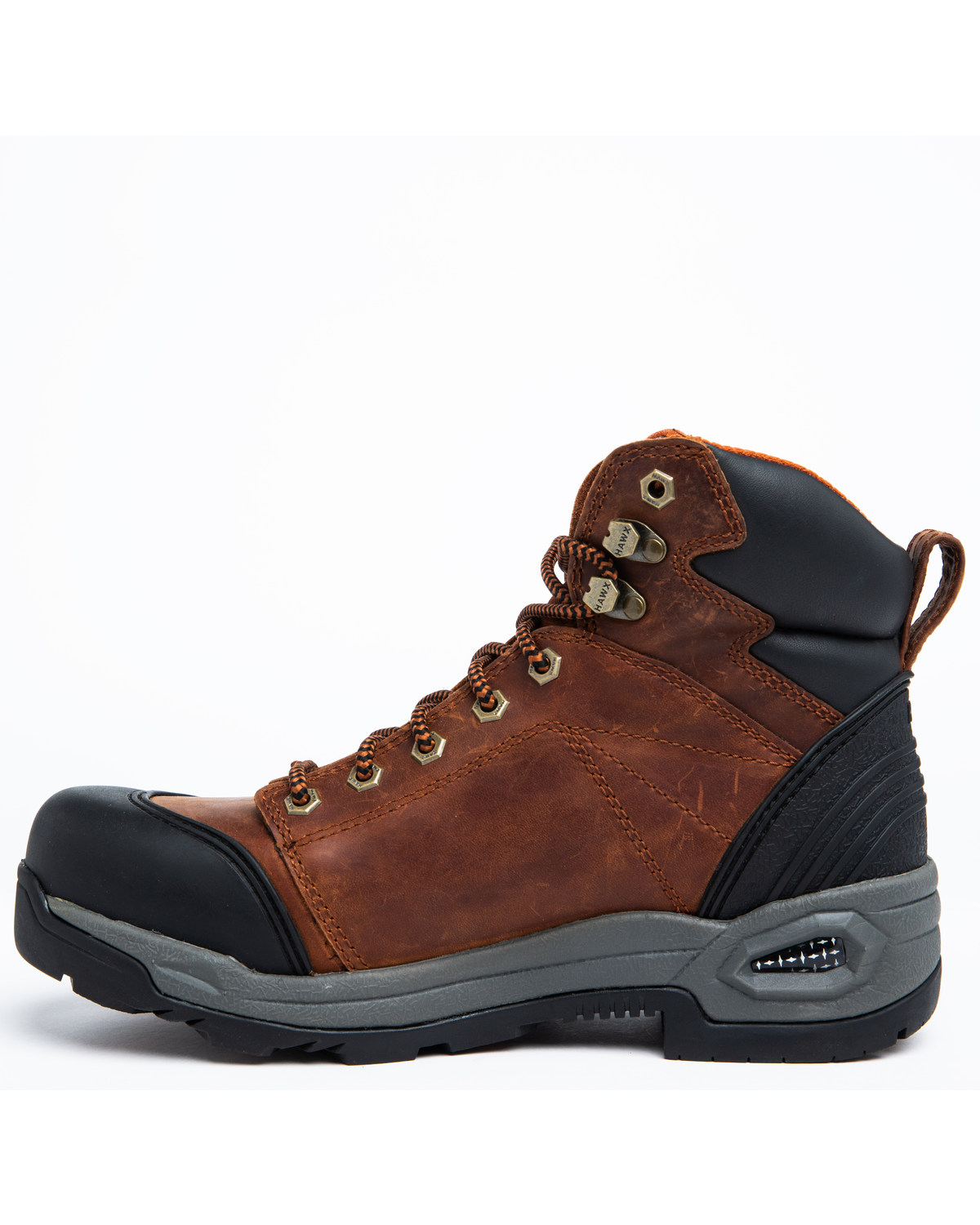 premium 6 inch boot for men in rust