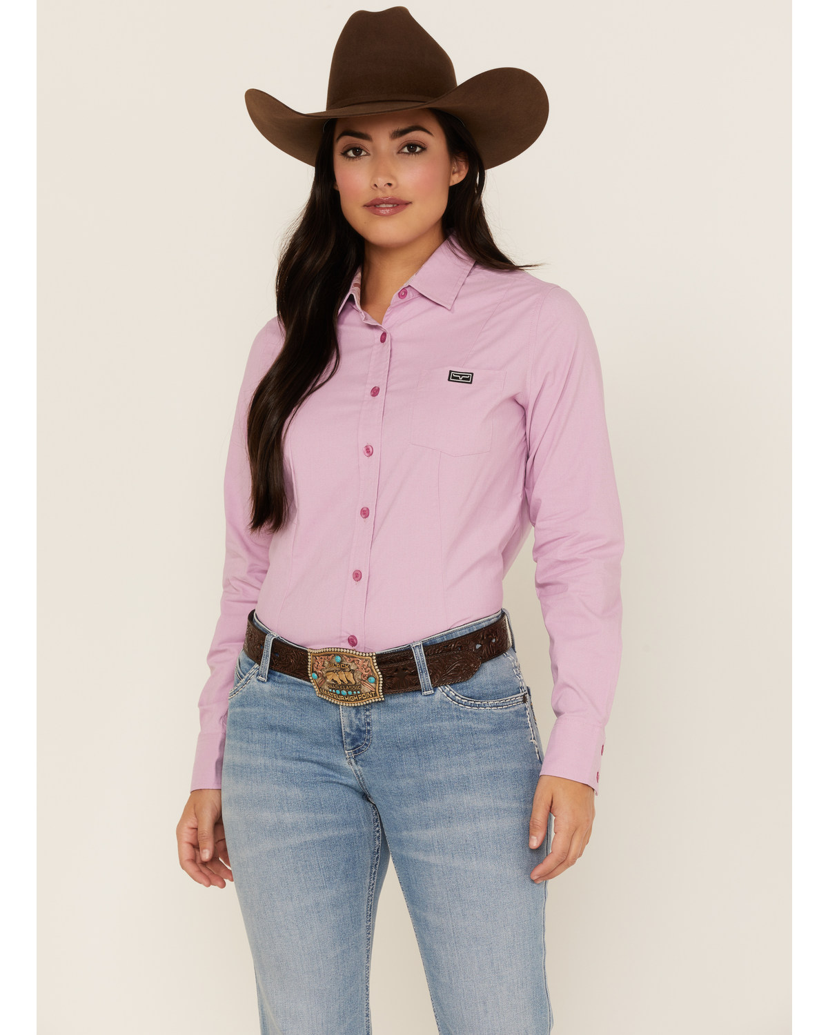 Kimes Ranch Women's Linville Long Sleeve Western Button Down Shirt