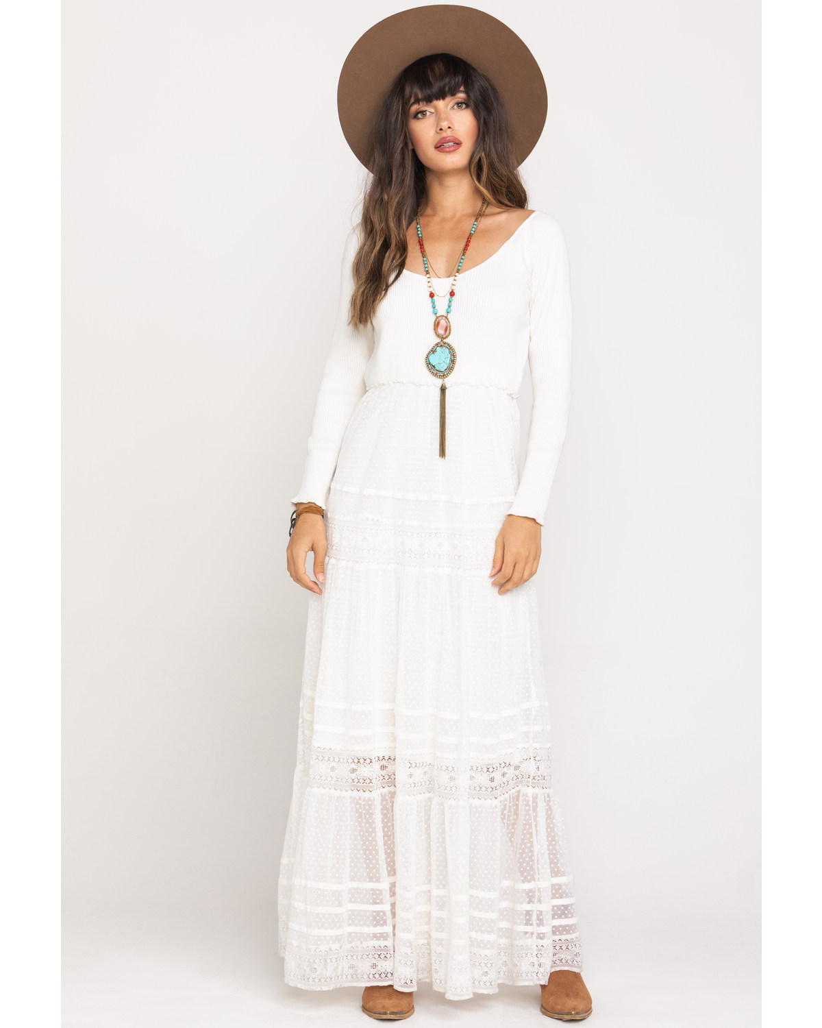 free people long sleeve maxi dress