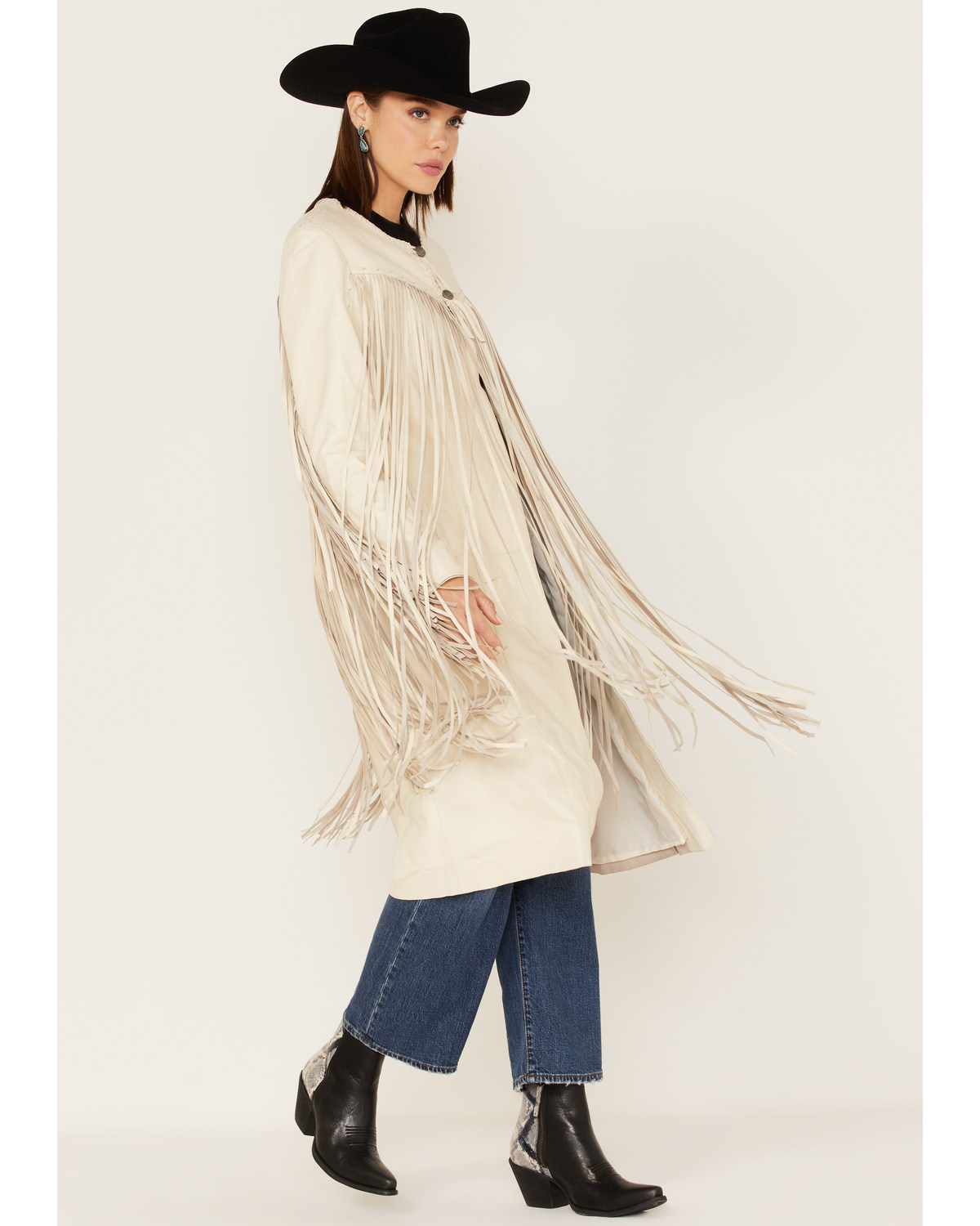 Double D Ranch Women's Pettycoat Fringe Duster