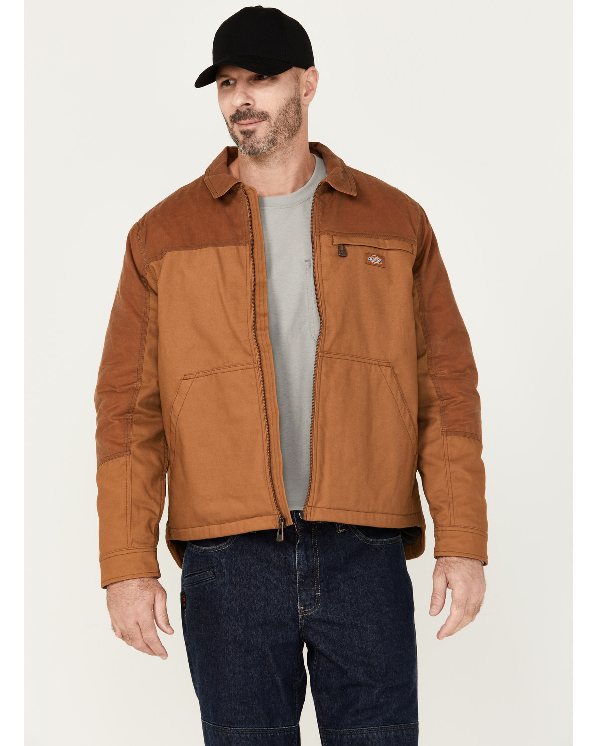 Dickies Men's Eisenhower Wax Coated Canvas Work Jacket