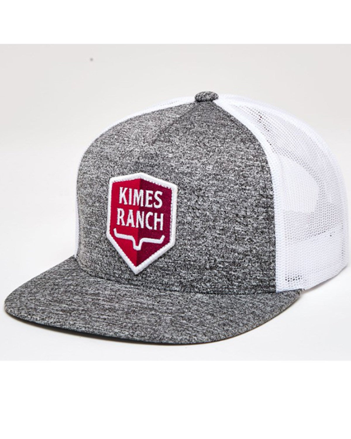 Kimes Ranch Men's Black Jack Logo Mesh Back Trucker Cap | Boot Barn