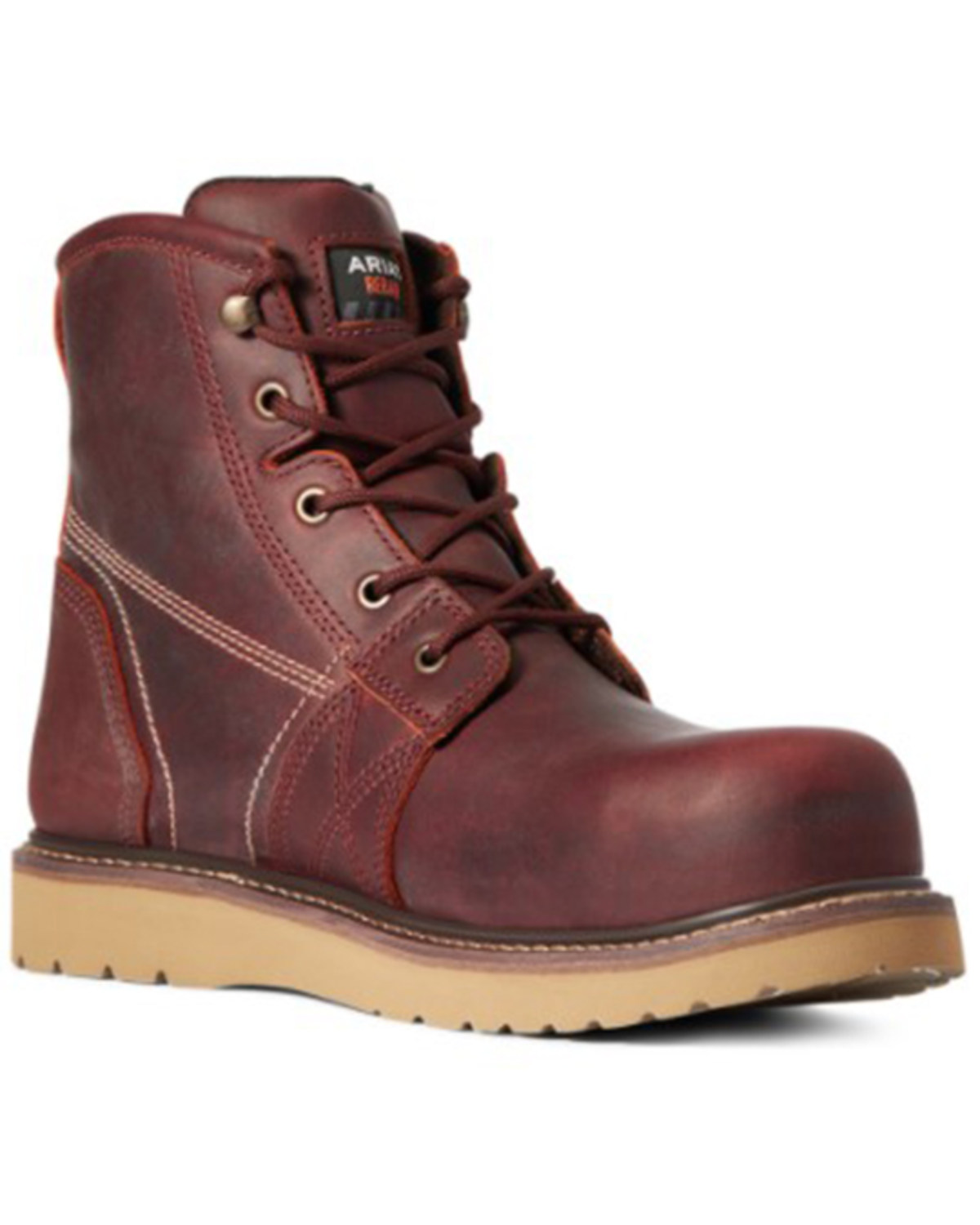 Ariat Men s Rusted Copper Rebar Wedge 6 H20 Work Boot Composite Toe Boot Barn in Tustin CA