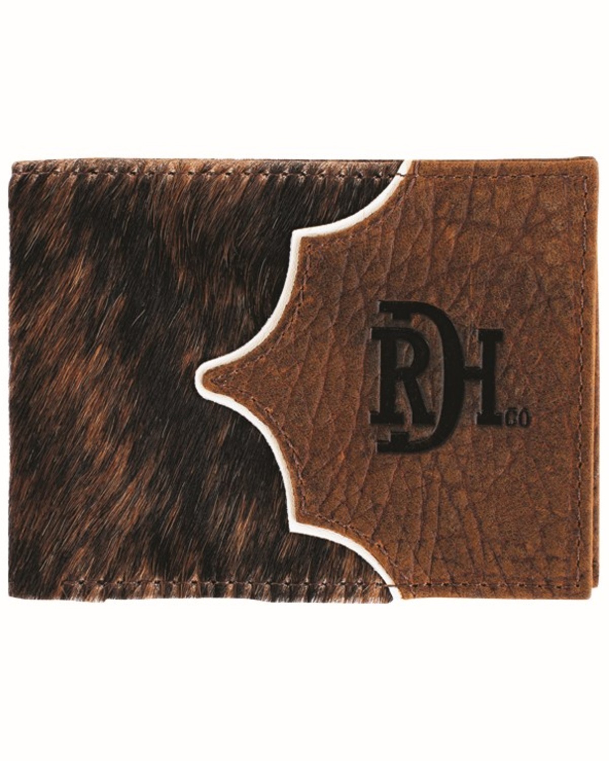 Red Dirt Hat Men's Hairon Hide Bifold Wallet