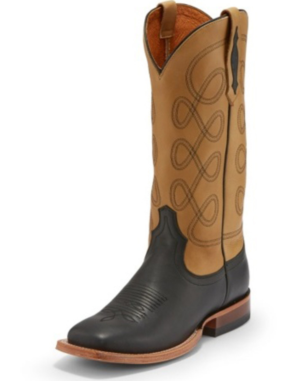 buckskin cowboy boots