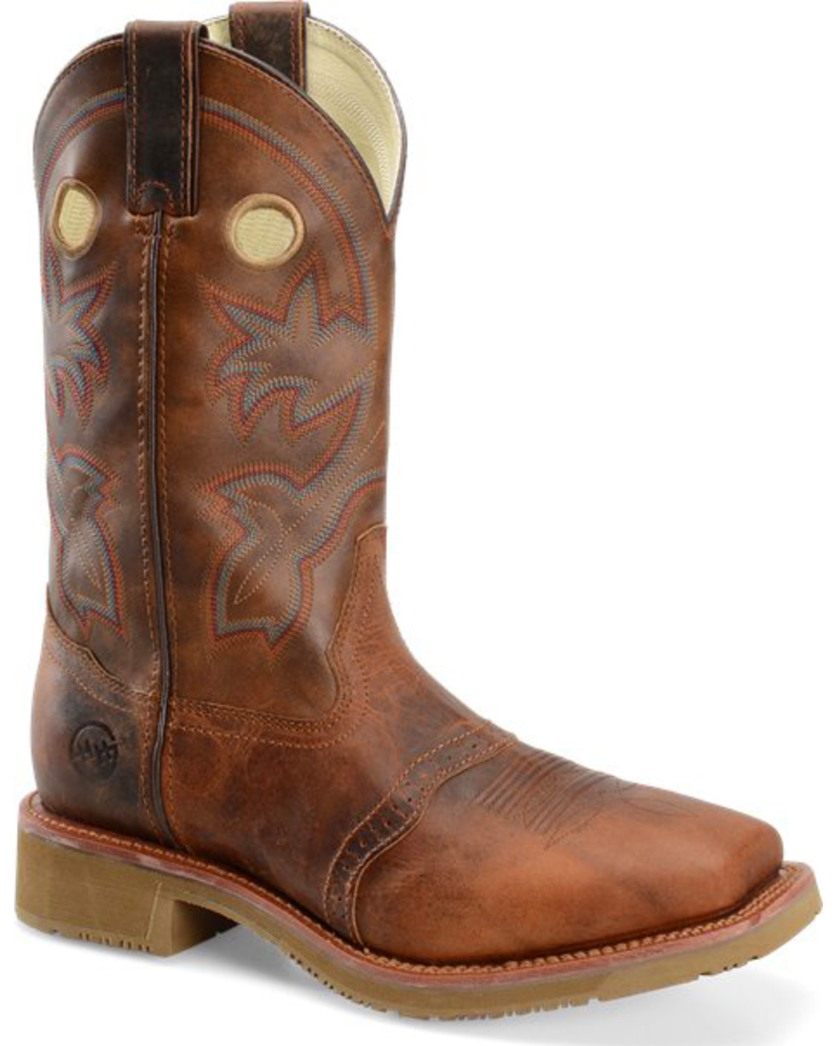 Double H Men's 11" Earthquake Rust ICE Western Work Boots - Square Toe