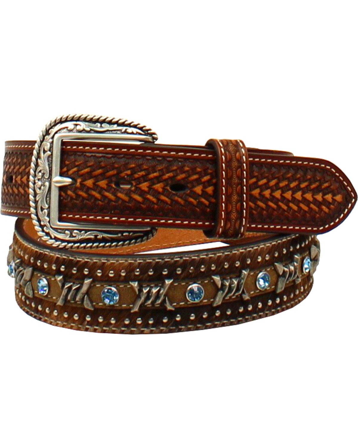 mens belts with rhinestones