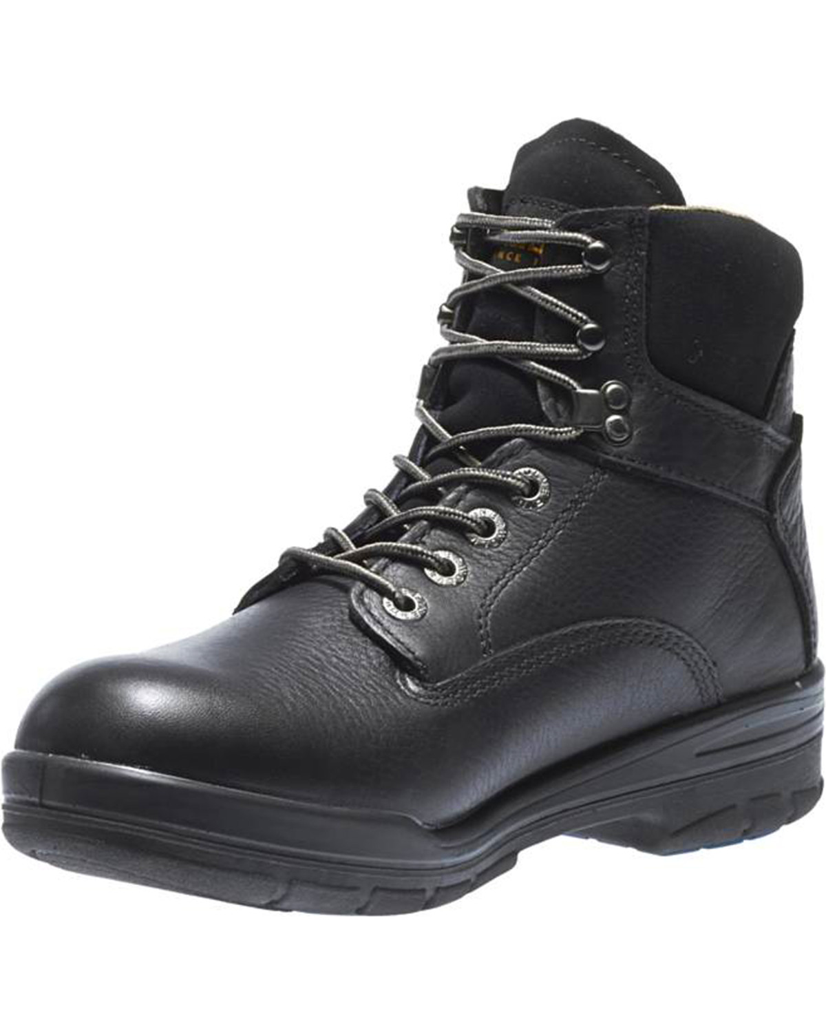 Wolverine Men's Black Durashocks SR Direct 6" Work Boots - Round Toe