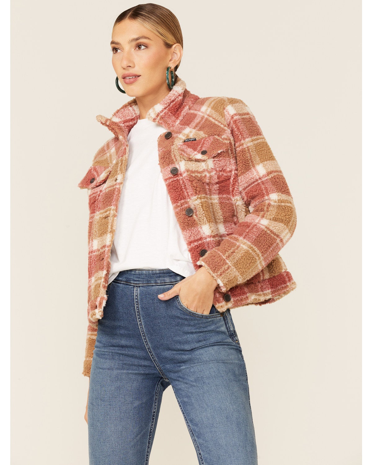 wrangler red jacket