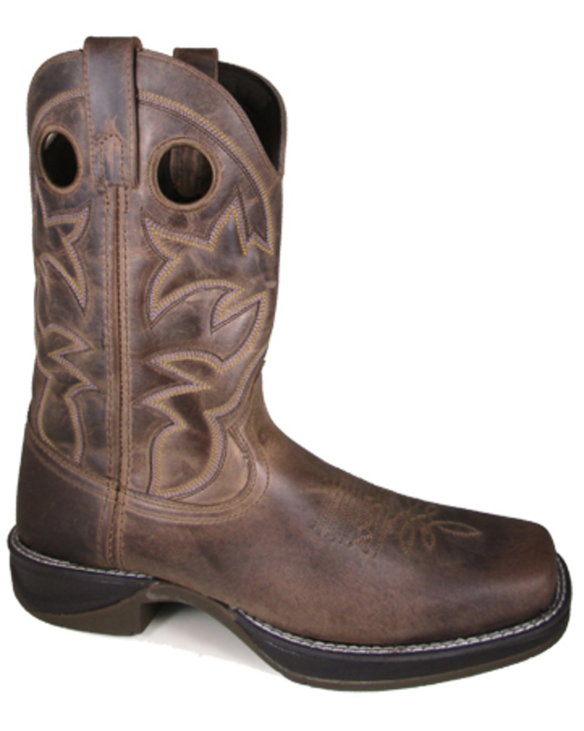 Smoky Mountain Men's Benton Western Boots Square Toe Boot Barn