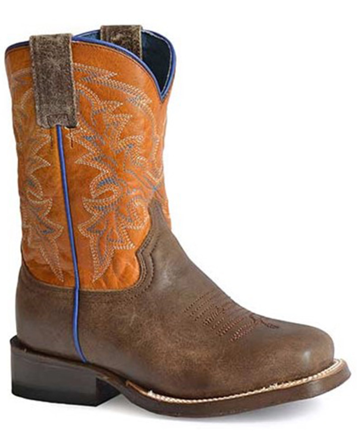 Roper Boys' Colt Western Boots - Broad Square Toe