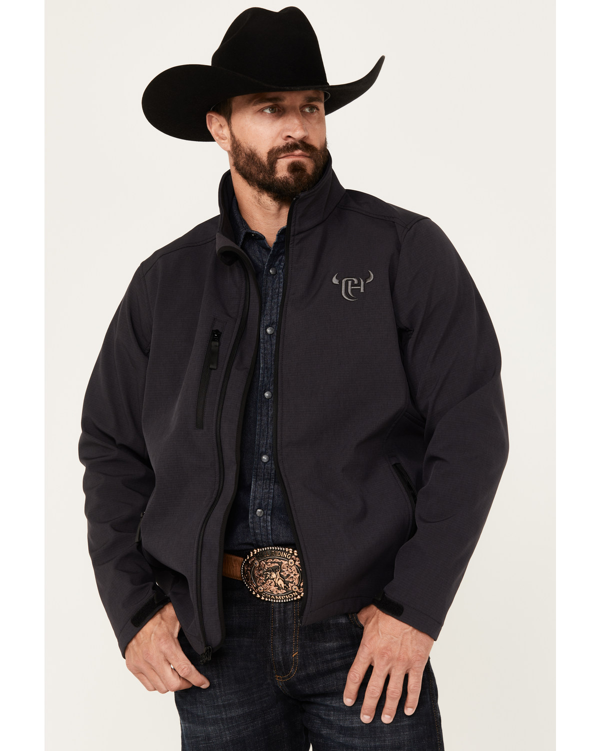 Cowboy Hardware Men's Logo Softshell Jacket