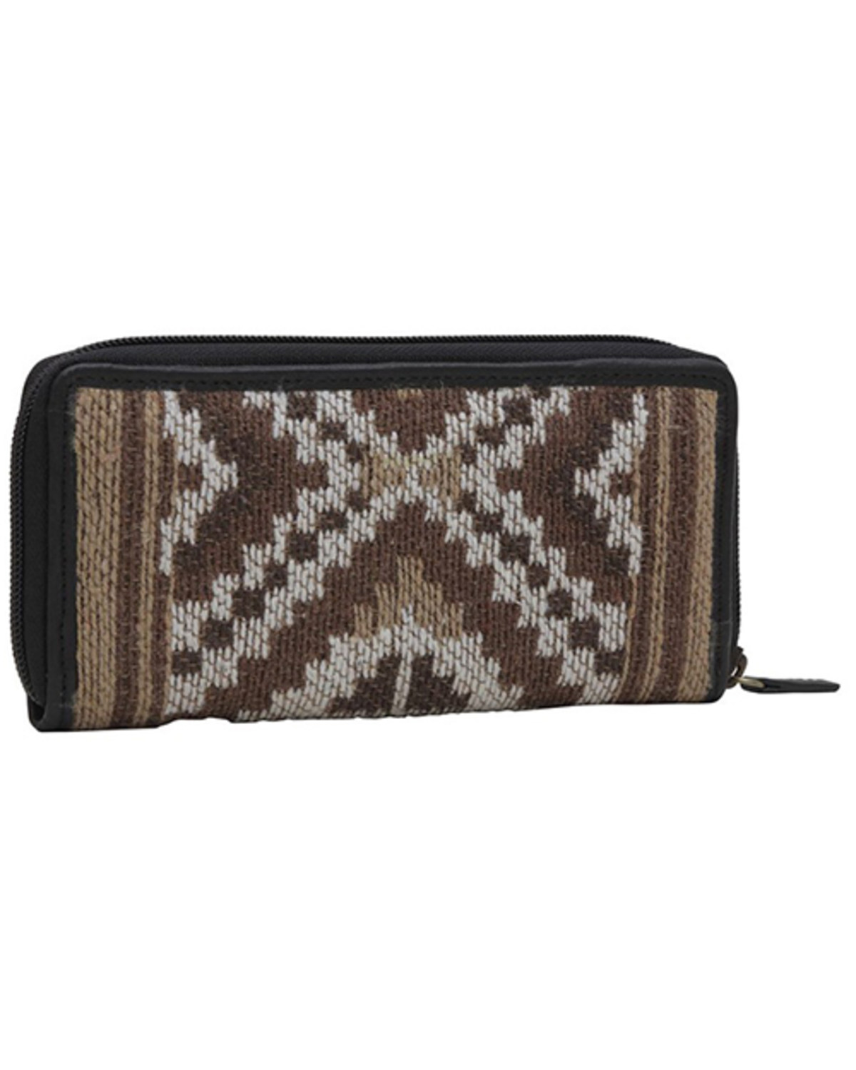Myra Bag Women's Maize Woven Fabric Wallet