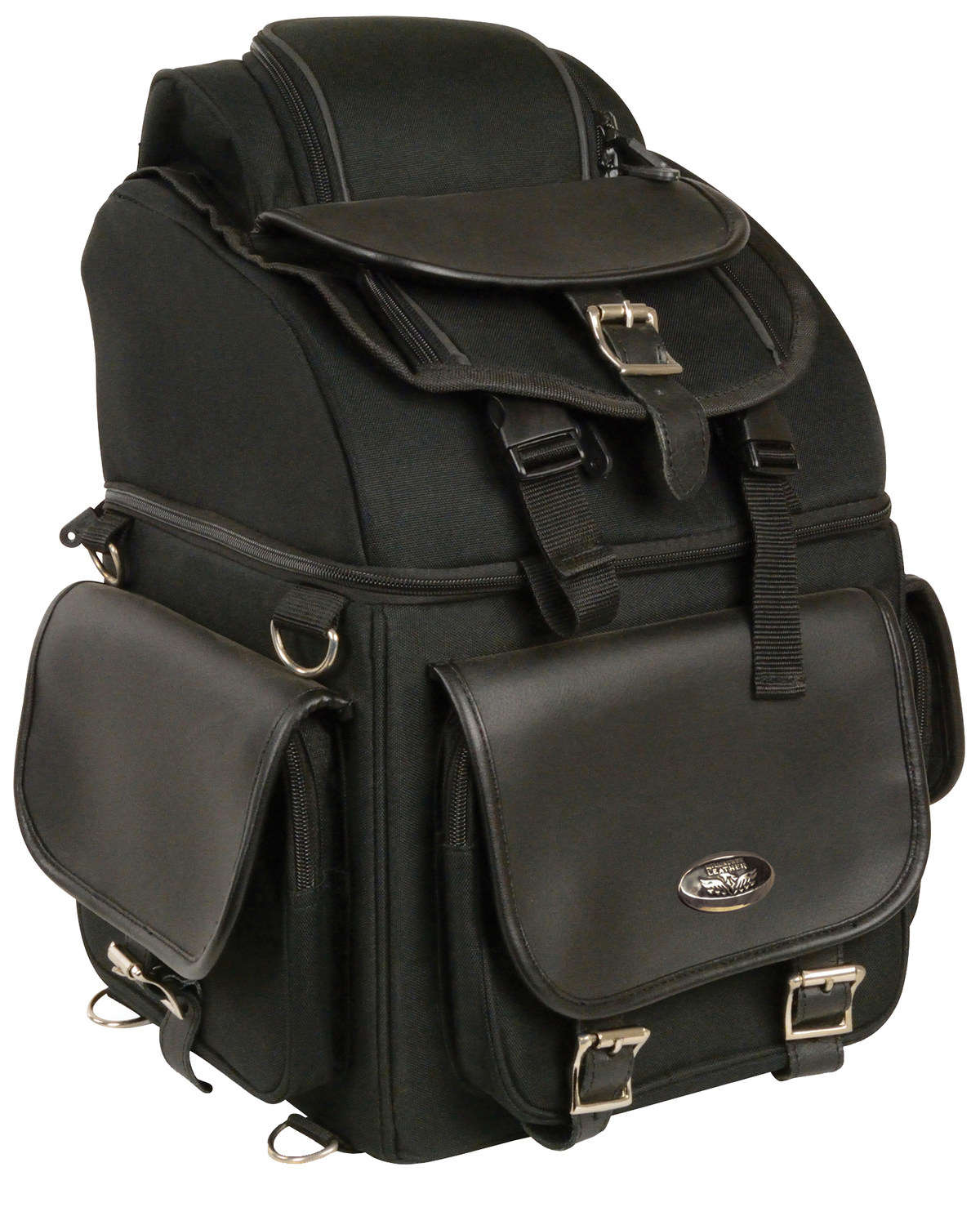 leather sissy bar bag
