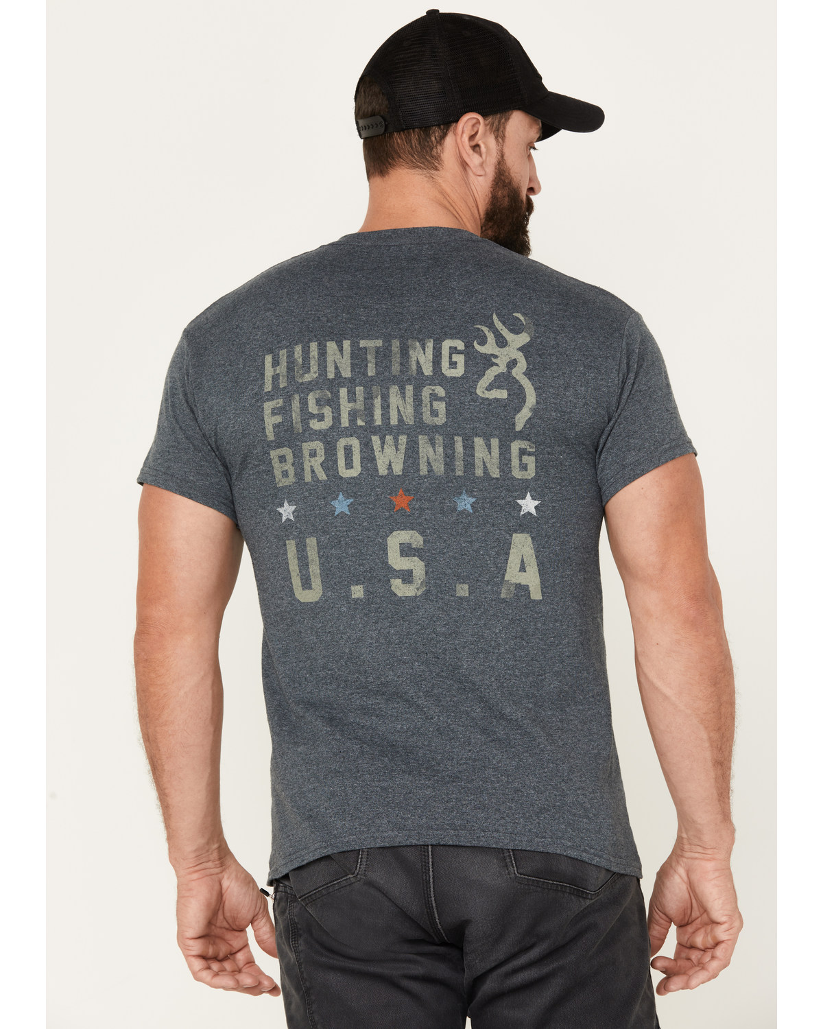 Browning Men's Hunting Fishing Short Sleeve Graphic T-Shirt