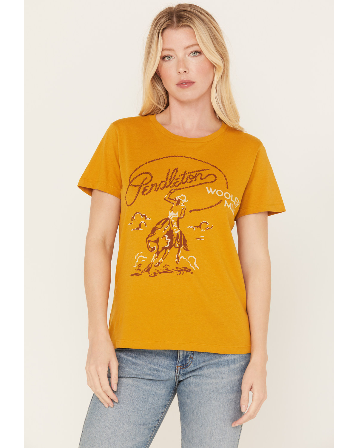 Pendleton Women's Rodeo Cowgirl Short Sleeve Graphic Tee