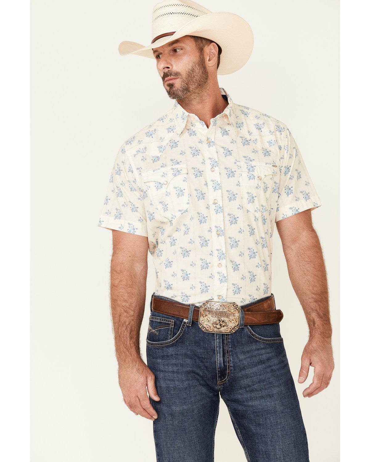 Tin Haul Men's Wallpaper Floral Print 