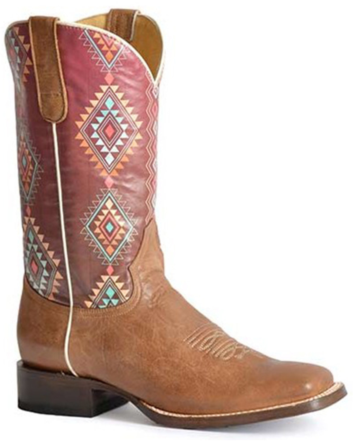 Roper Women's Dakota Western Boots - Broad Square Toe