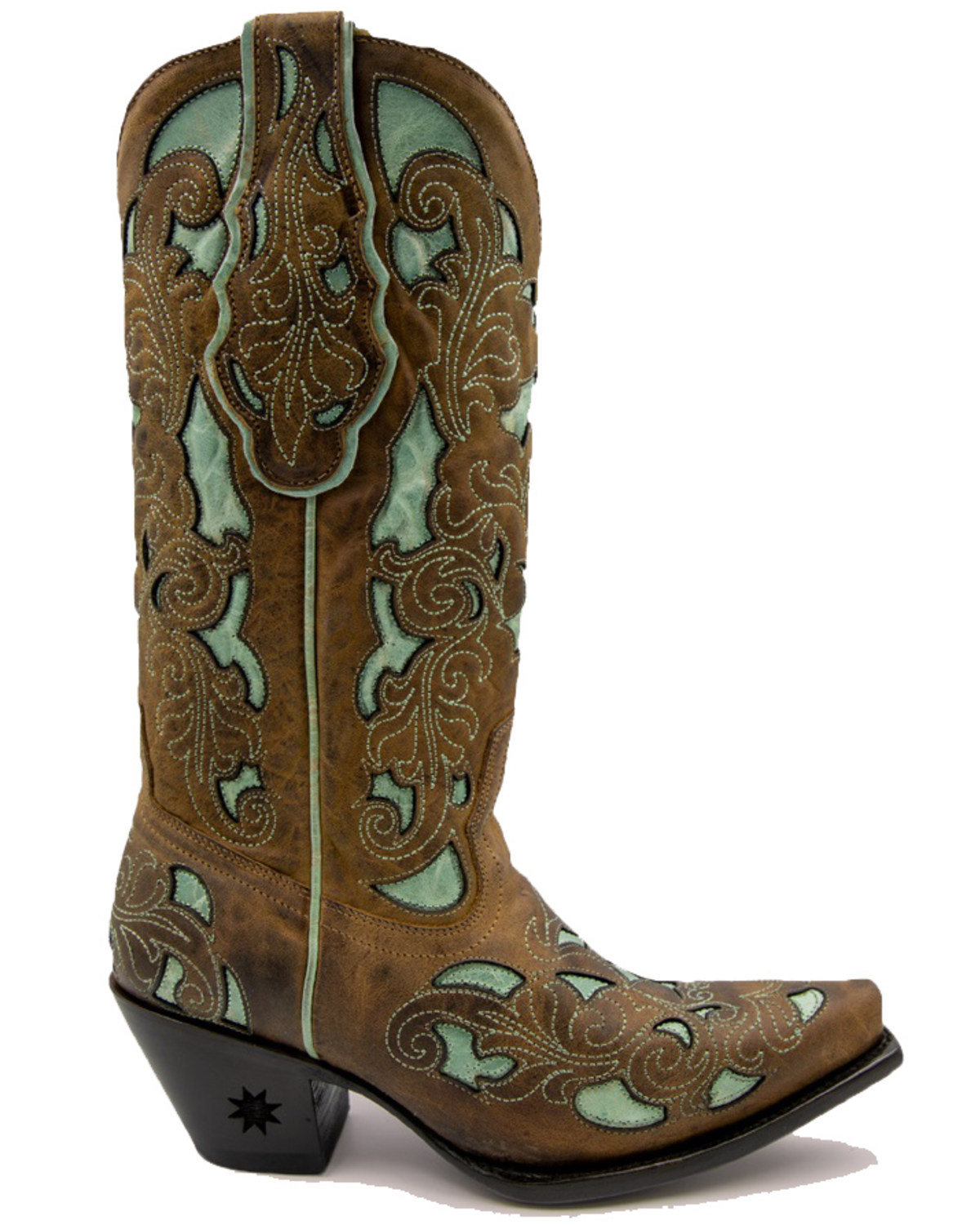 Black Star Women's Gruene Western Boots - Snip Toe