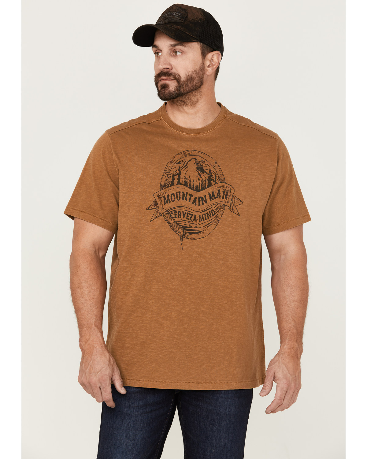 Brothers and Sons Men's Rocky Mountain High Graphic Short Sleeve T-Shirt