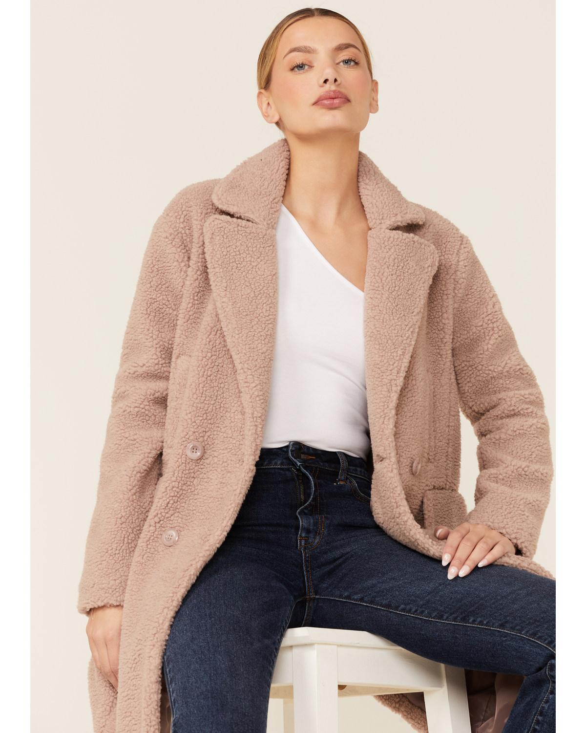 kensie sherpa cardigan