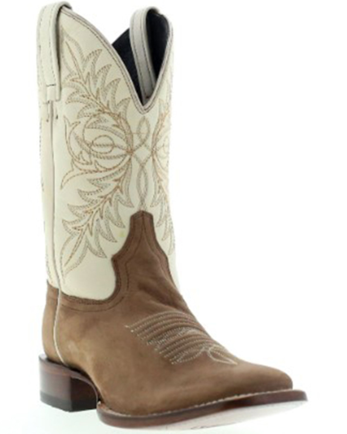 Botas Caborca For Liberty Black Women's Embroidered Leaf Western Boot