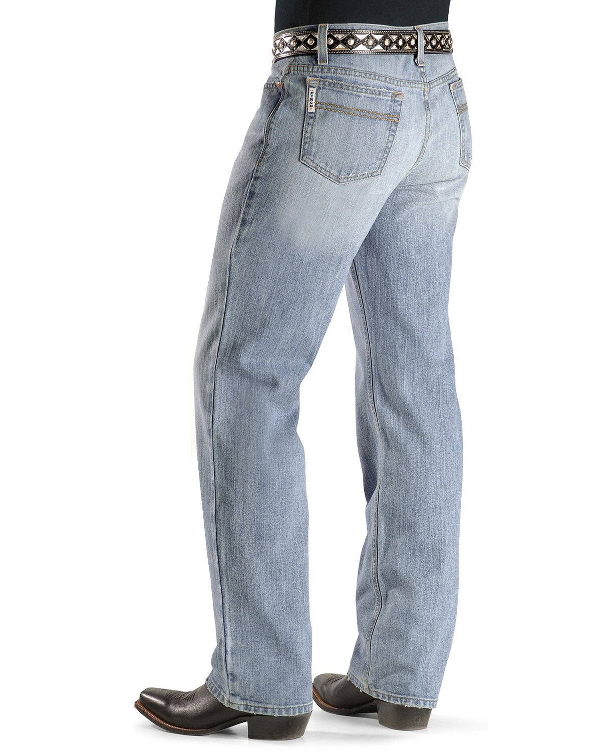 Cinch Men's White Label Relaxed Fit Stonewash Jeans