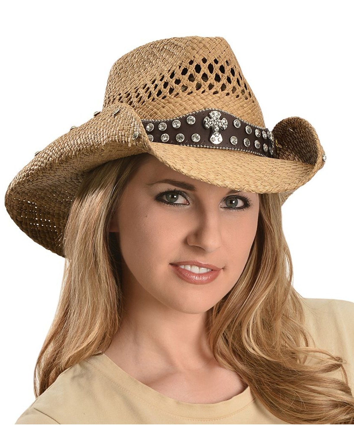 Bullhide women's straw hat clearance