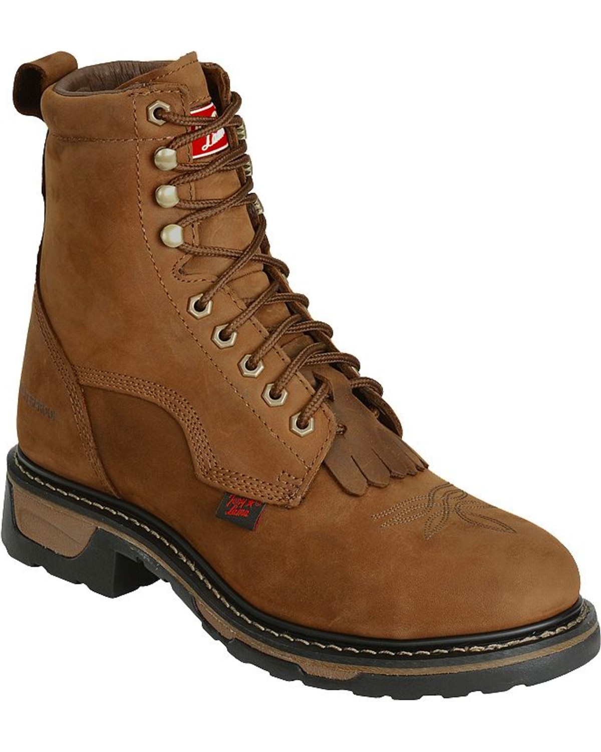 tony lama men's tlx waterproof western work boots